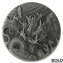 2019 Silver 2 oz Scottsdale Biblical Series - Crowned Virgin