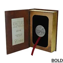 2019 Silver 2 oz Scottsdale Biblical Series - Moses On The Nile