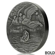 2019 Silver 2 oz Scottsdale Biblical Series - Moses On The Nile