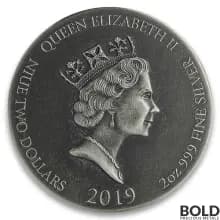 2019 Silver 2 oz Scottsdale Biblical Series - Moses On The Nile