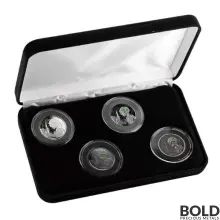 2021 Ghana Alien 1/2 oz 4-coin BU Set