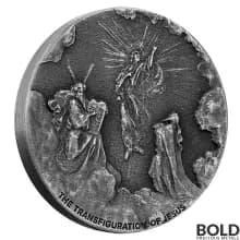 2021 Silver 2 oz Scottsdale Biblical Series - Transfiguration of Jesus