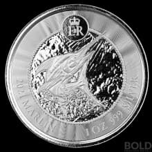 2021 Silver Cayman Islands Marlin - 1 oz