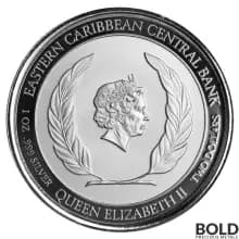 2022 1 oz Silver EC8 Anguilla Eel BU (No Capsule)