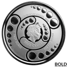2022 Silver Ghana Alien 1 oz BU