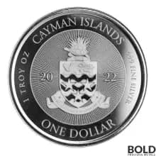 2022 Queen's 70th Platinum Jubilee 1 oz Silver Coin