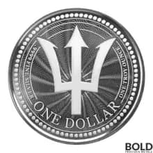 2023 Silver 1 oz Barbados Trident Coin