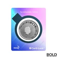 2023 Silver 1 oz Ghana Unicorn "Blossom" Rainbow Coin