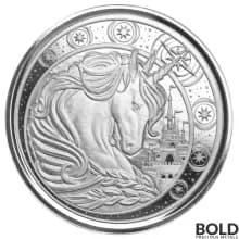 2023 Silver 1 oz Ghana Unicorn BU