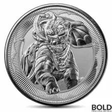 2023 1 oz Gibraltar War Elephant Silver Coin (BU)