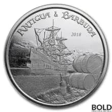 2018 Antigua & Barbuda Silver Rum Runner 1 oz