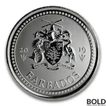 2019 Barbados Trident Silver 1 oz