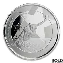 2019 Cameroon Cheetah Silver 1 oz