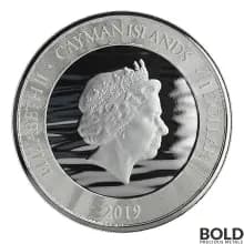 2019 Silver Cayman Islands Marlin - 1 oz