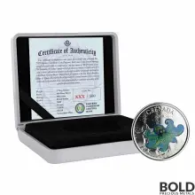 2020 EC8 Grenada: Octopus 1 oz Silver Proof (Colored)