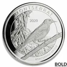 2020 EC8 Montserrat Oriole 1 oz Silver BU