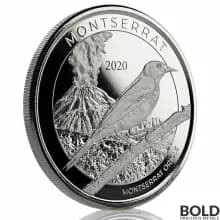 2020 EC8 Montserrat Oriole 1 oz Silver BU