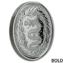 2020 Samoa Serpent of Milan Silver BU 1 oz