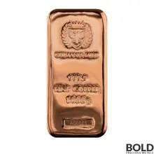 Copper 1 Kilo Germania Mint Cast Bar