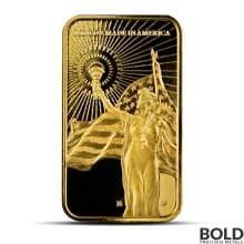 1 oz Asahi Columbia Goddess Gold Bar