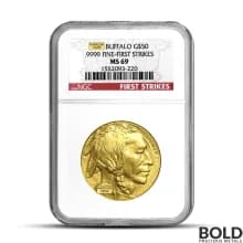 1 oz Buffalo MS69 Gold Coin (Random, PCGS or NGC)