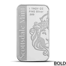 1 oz Canada Country Flag Silver Bar (Colored)