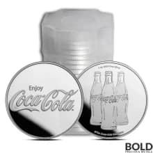1 oz Coca Cola Silver Round .999 Fine (Tube of 20)