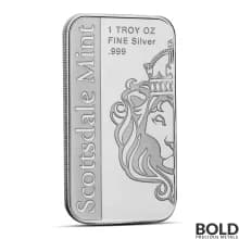 1 oz Missouri State Flag Silver Bar (Colored)