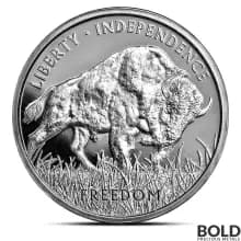 1 oz PAMP Buffalo Silver Round