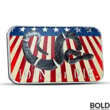 1 oz Scottsdale Patriotic Join or Die Snake Silver Bar (Color)