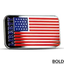 1 oz Scottsdale Patriotic Liberty Flag Silver Bar (Color)