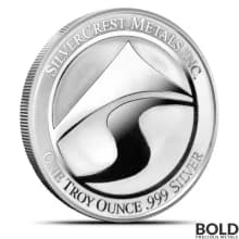 1 oz SilverCrest Eagle and Snake Silver Round (New)