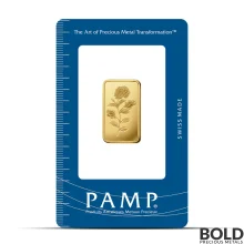 10 Gram PAMP Rosa Gold Bar