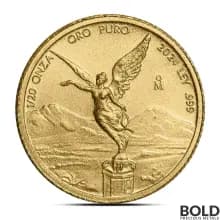 2024 1/20 oz Mexican Libertad Gold Coin (BU)