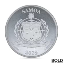 2023 1 oz Samoa Fast and Furious Silver Coin (BU)