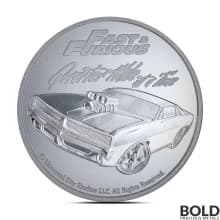 2023 1 oz Samoa Fast and Furious Silver Coin (BU)