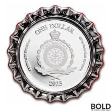 2023 6 Gram Coca-Cola® Silver Bottle Cap Coin