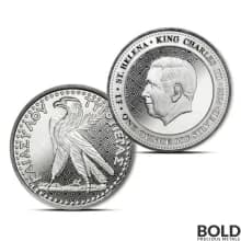 2024 1 oz St. Helena Shekel of Tyre Replica Silver Coin (BU)