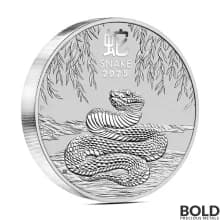 2025 1 Kilo Perth Lunar Year of the Snake Silver Coin (BU)