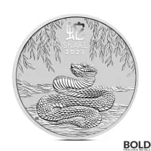 2025 1 Kilo Perth Lunar Year of the Snake Silver Coin (BU)
