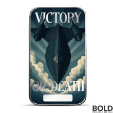 2025 1 oz Americana Victory or Death Colorized Silver Bar (Limited Edition)