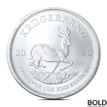 2025 1 oz South Africa Krugerrand Silver Coin (BU)
