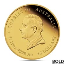 2025 1/10 oz Perth Lunar Year of the Snake Gold Coin (Proof)