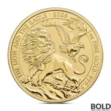 2026 1 oz British Lion and American Eagle Gold Coin (BU)