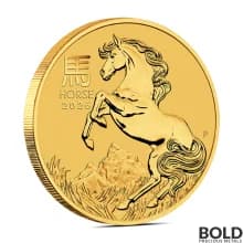 2026 1/10 oz Perth Lunar Year of the Horse Gold Coin (BU)