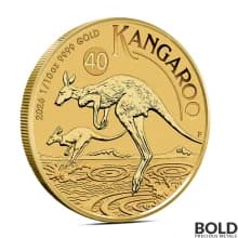 2026 1/10 oz Australian Kangaroo Gold Coin (BU)