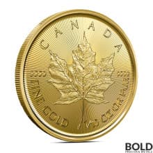 2026 1/10 oz Canadian Maple Leaf Gold Coin (BU)