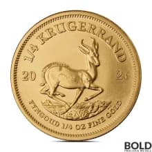 2026 1/4 oz South African Krugerrand Gold Coin (BU)