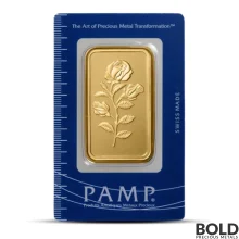 50 Gram PAMP Rosa Gold Bar