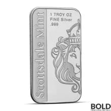 1 oz Mexico Country Flag Silver Bar (Colored)